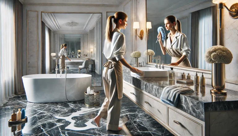 fürdőszoba takarítás